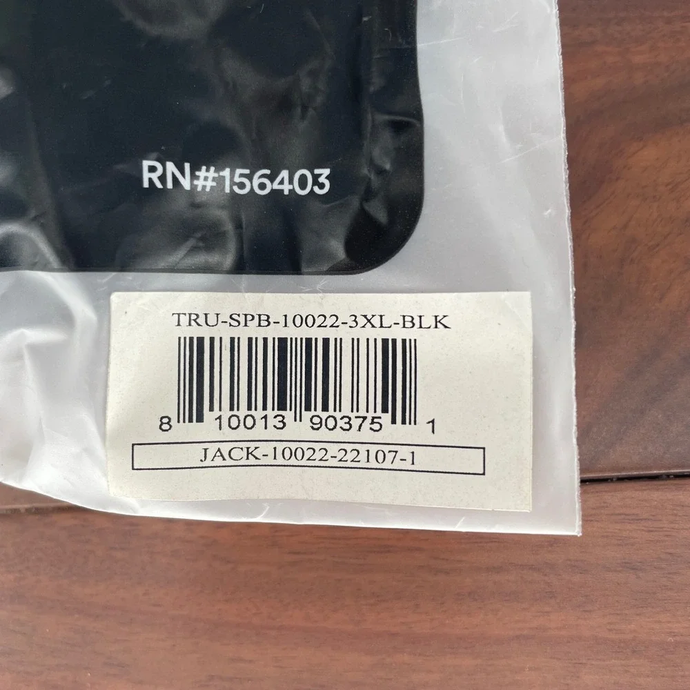 Truekind Daily Comfort Wirefree Shaper Bra Black Size 3XL